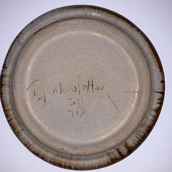 Pigeon River Pottery Handcrafted Drip Glaze Small Plate - Picture 3 of 4